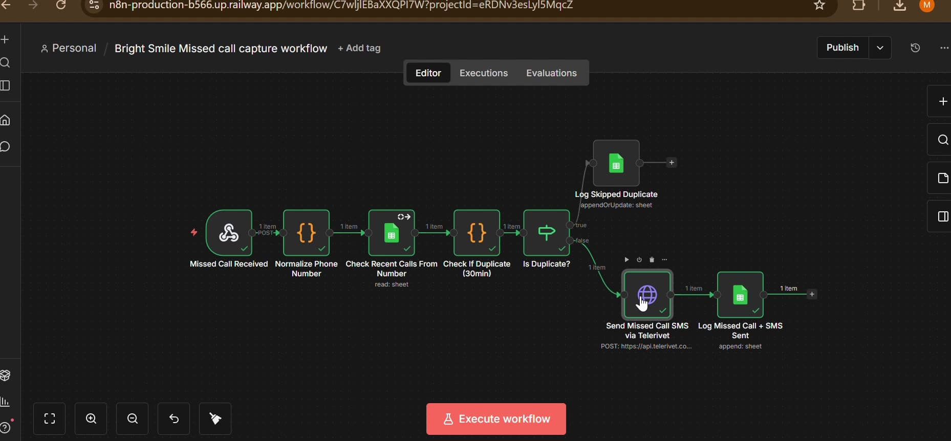 Missed Call Recovery System project visual 2
